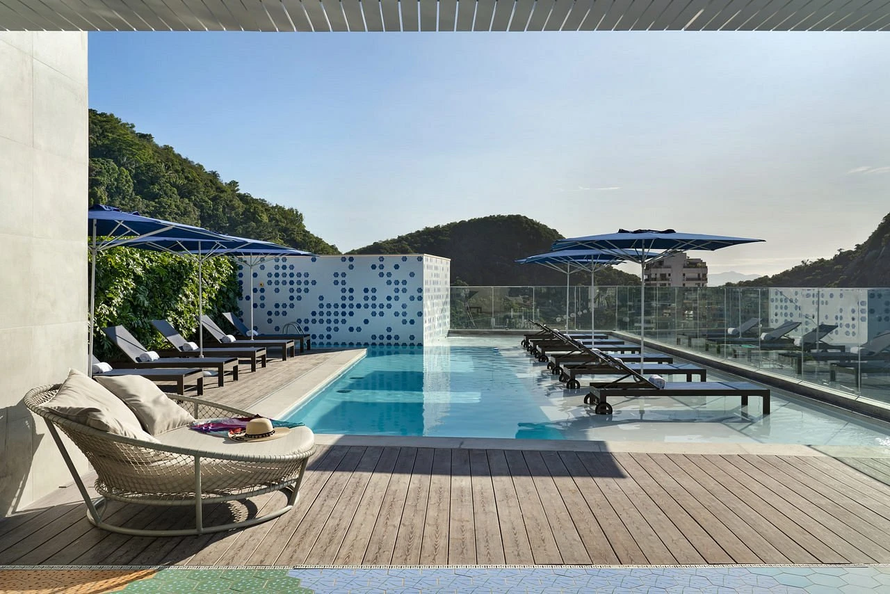 Panoramic Pool - Copacabana Beach View - Image